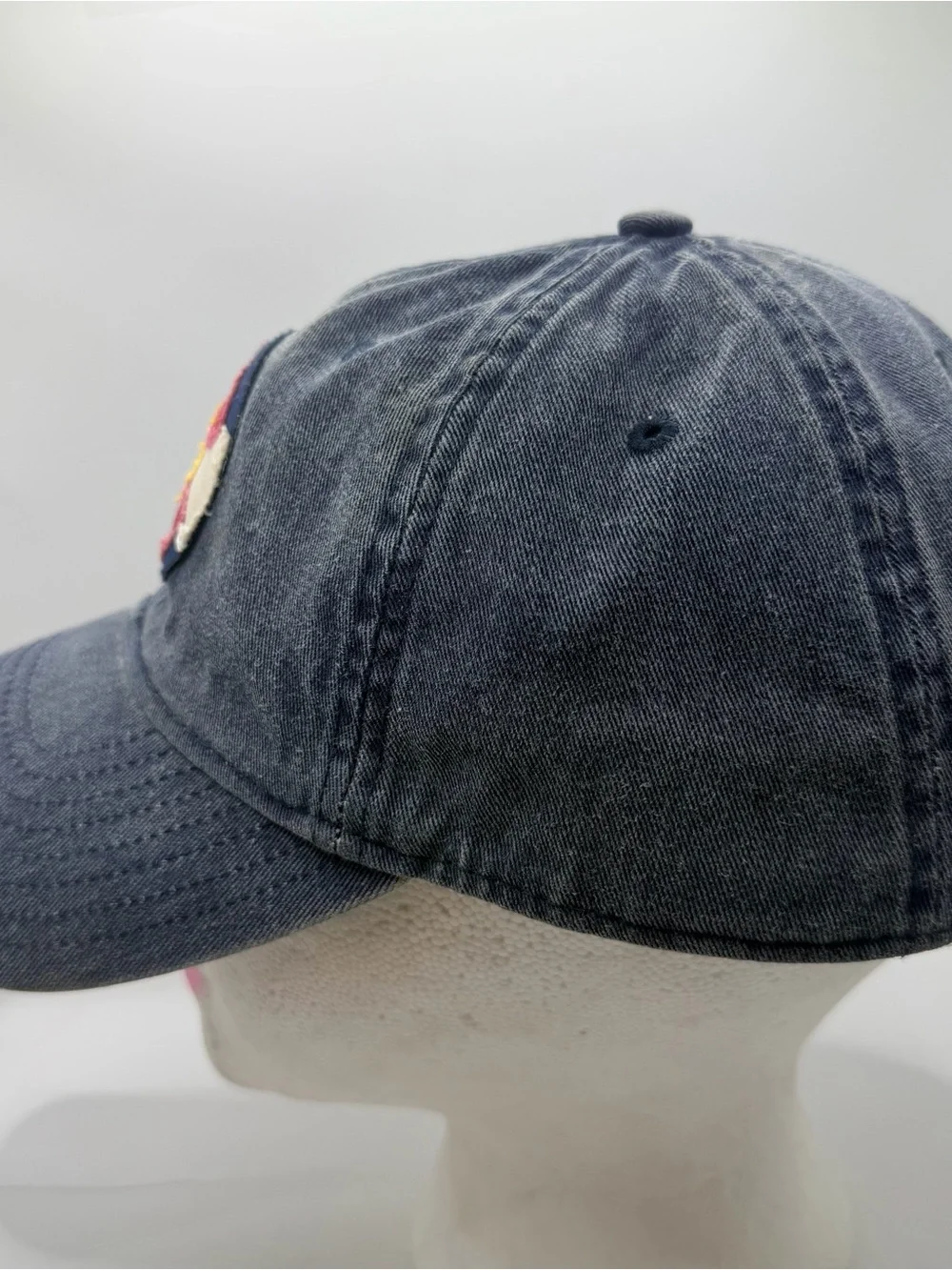 Vintage Legacy Athletic Colorado State Flag Hat Blue Frayed Patch Denim